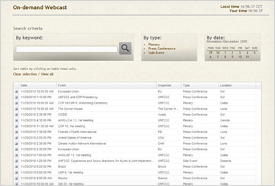 Webcast streaming 2