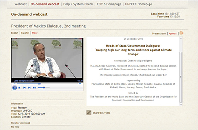 Webcast streaming 2